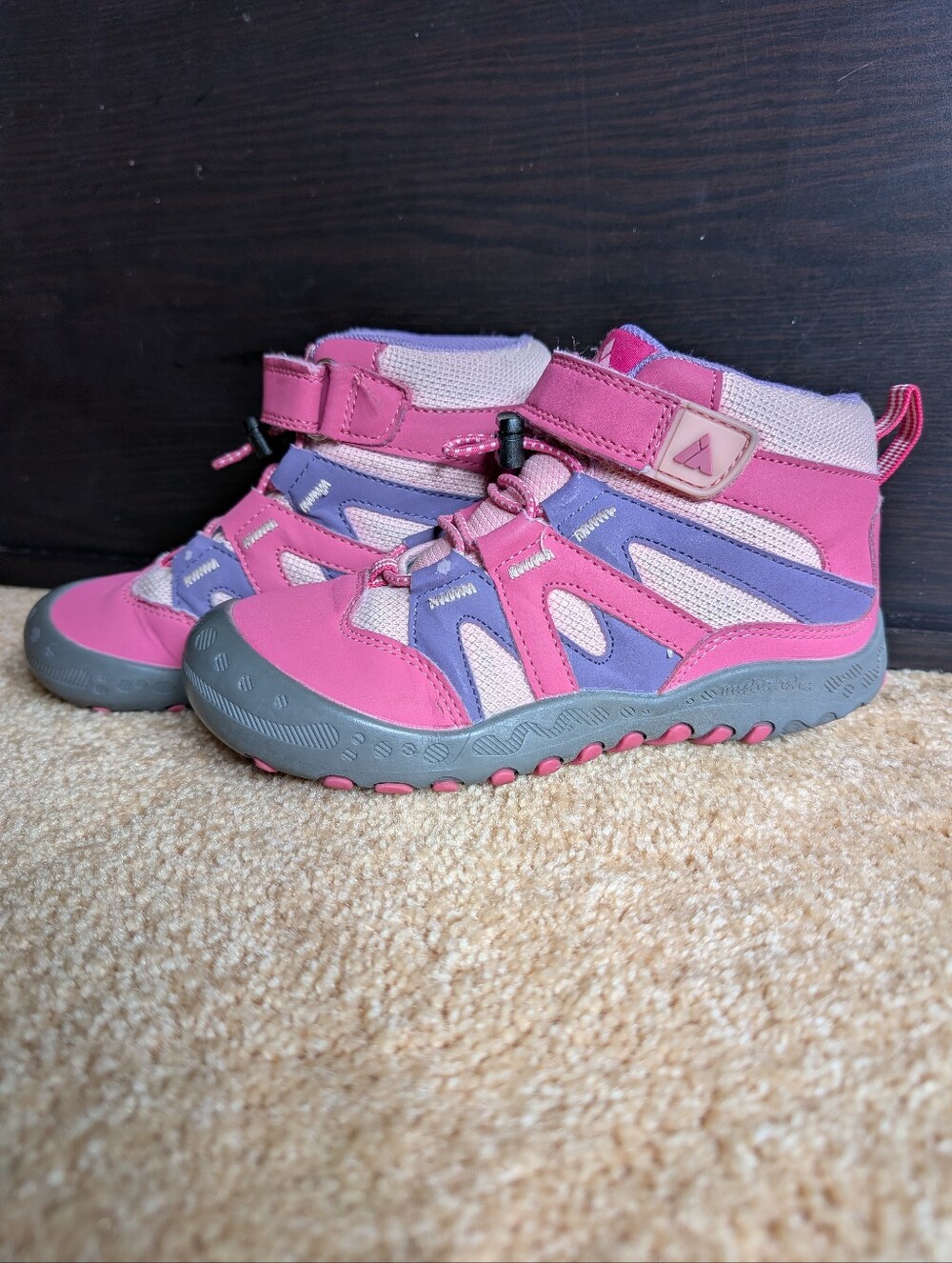Mishansha Pink and Purple Hiking Shoes/Boots EU31 13Y